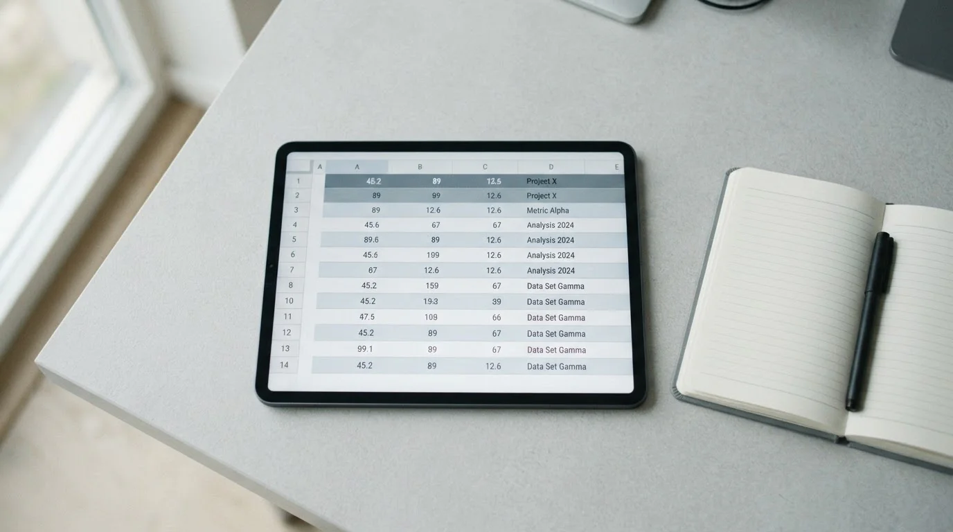 Vergleichstabelle mit lizenzierten Wettanbietern auf Tablet dargestellt