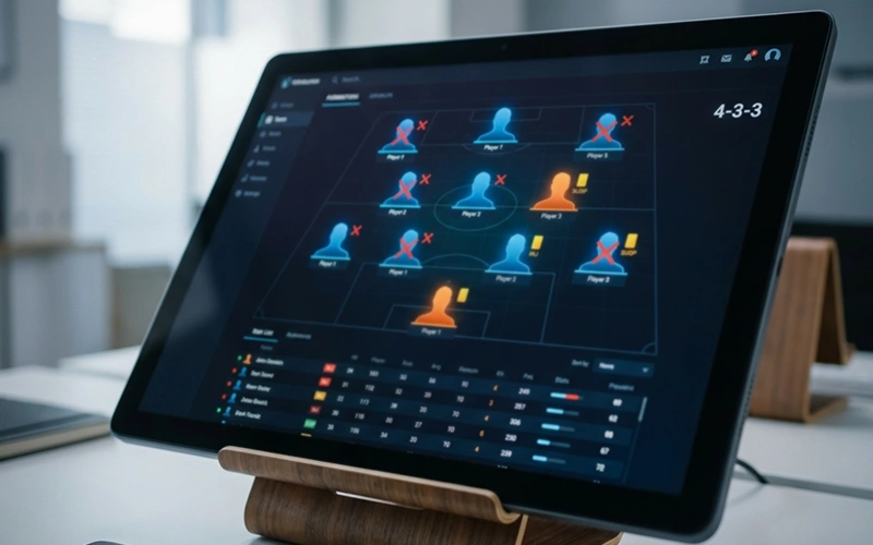 Übersicht der Kadersituation mit verletzten und gesperrten Spielern